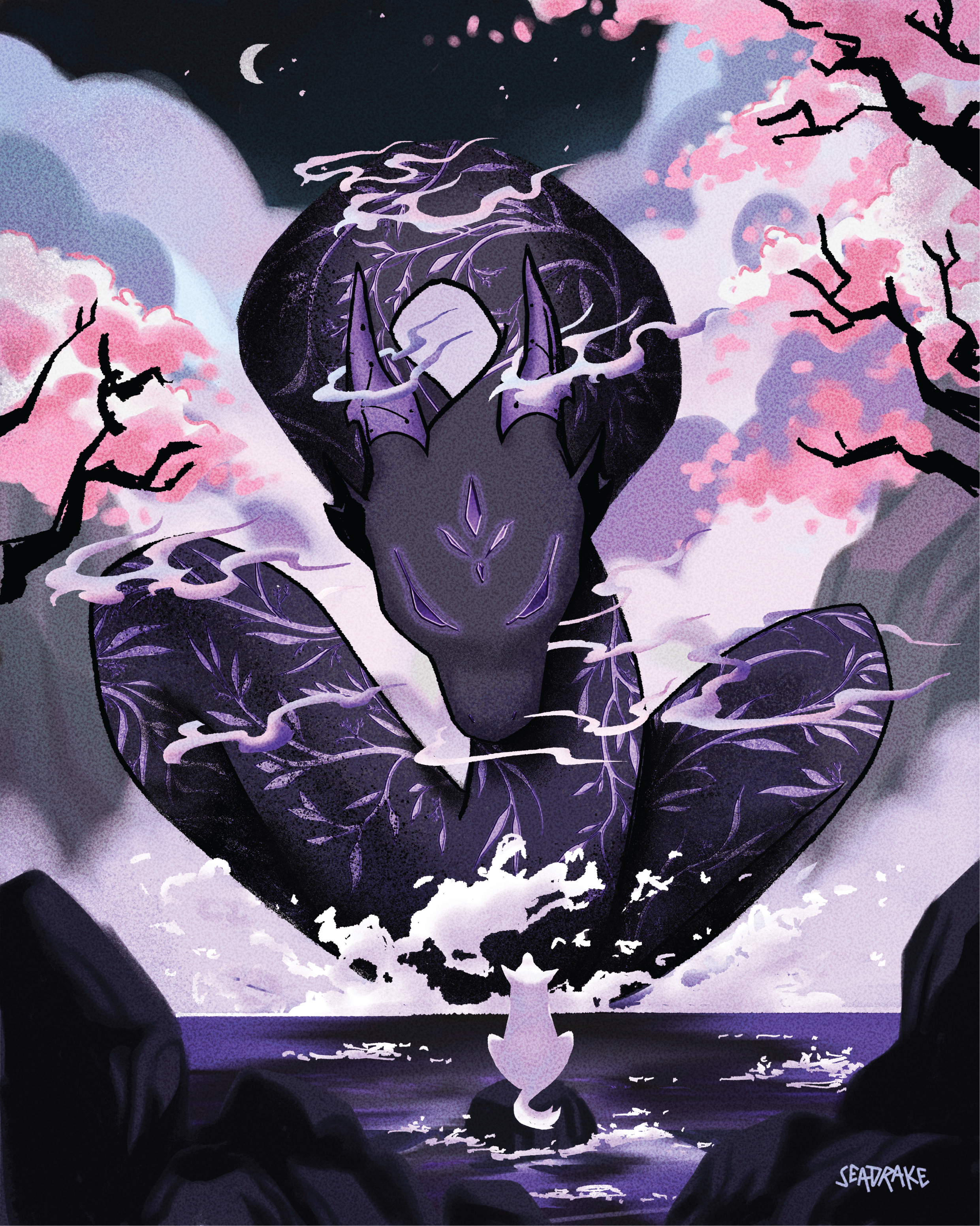Hello, Beastie! Art Print