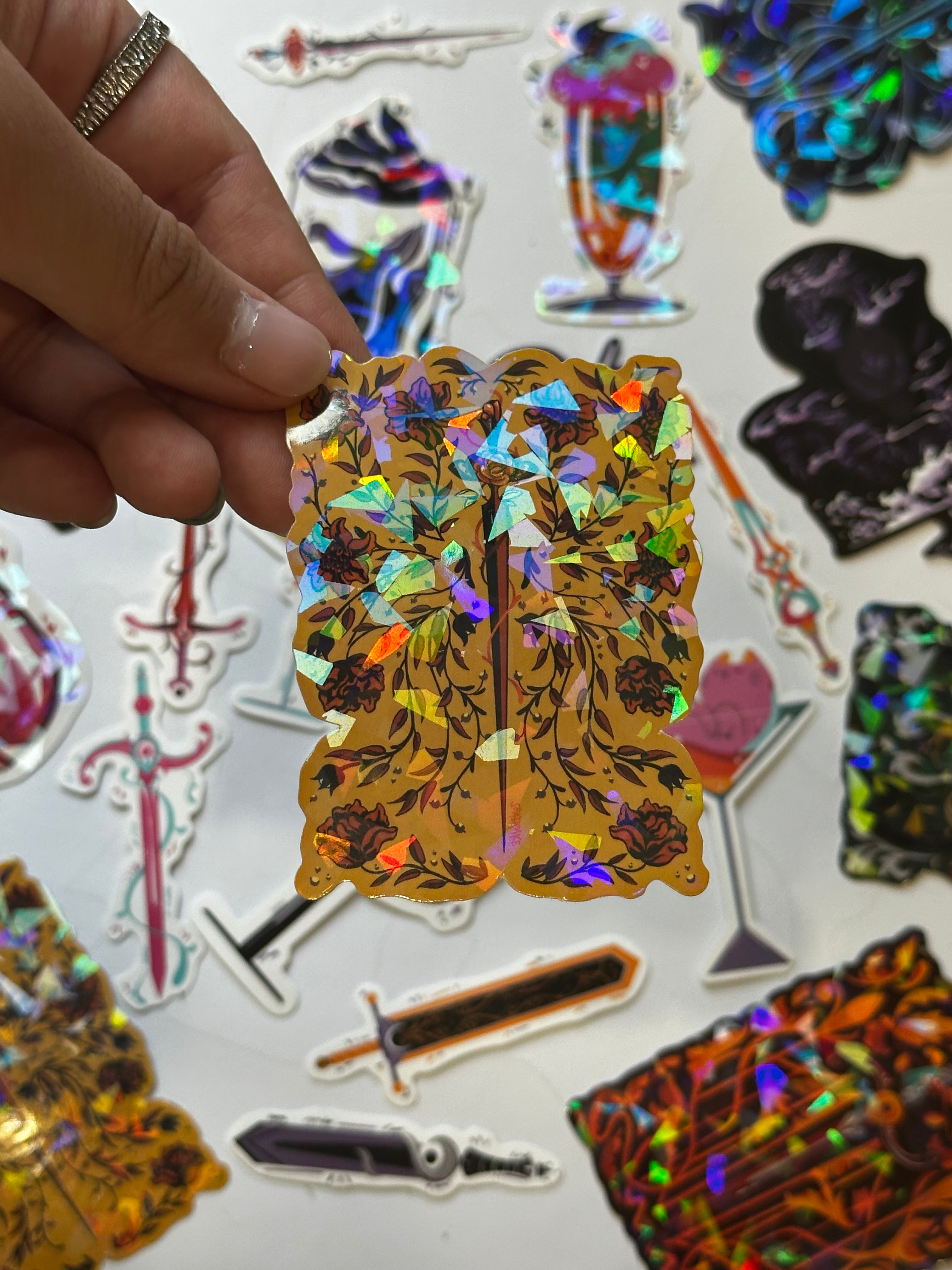Blades of the four Sticker Pack